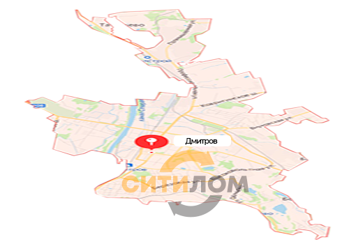 Прием и вывоз металлолома в Дмитрове на карте