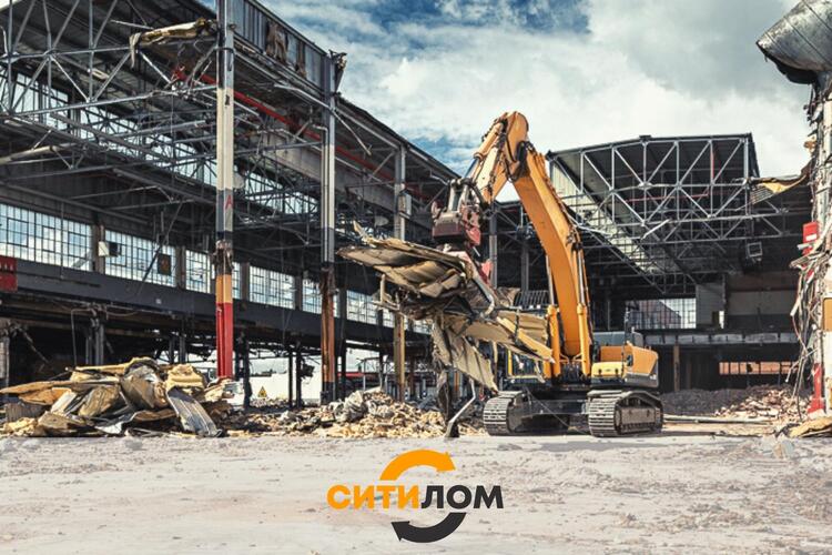 Разбор завода в Московской области на металлолом