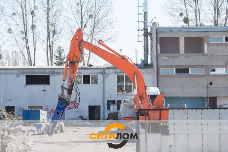 Снос цеха в г. Чехов