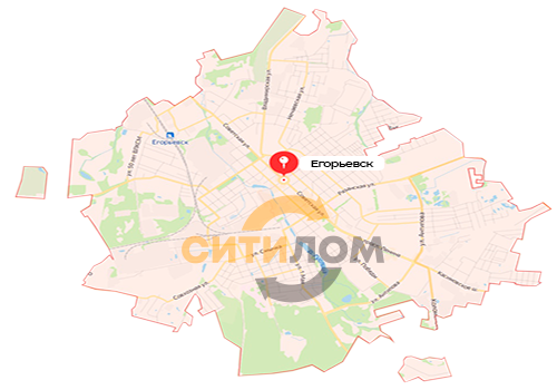 Прием и вывоз металлолома в Егорьевске на карте